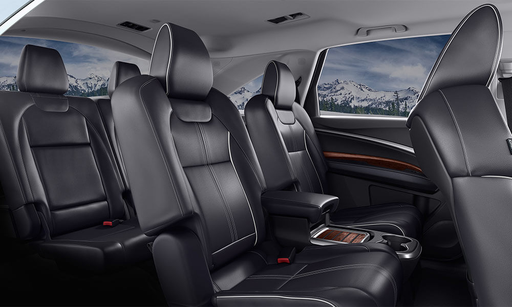 2018 Acura MDX Advance Pkg Ebony Interior