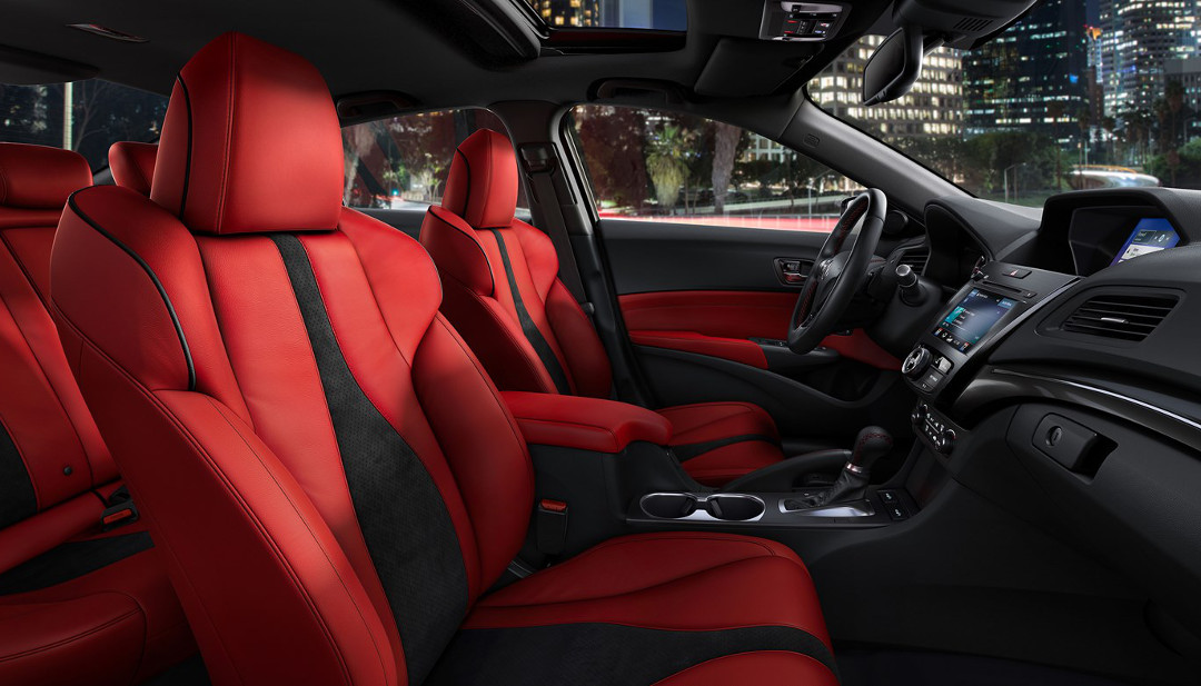 red leather in 2019 Acura ILX