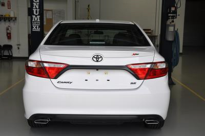 2017 Toyota Camry Borla Dual Exhaust
