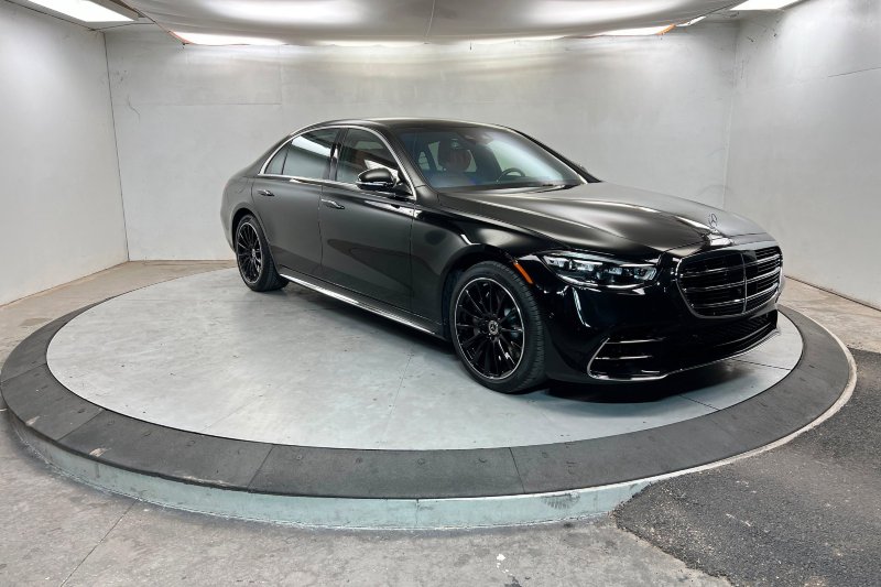 The new 2026 Black Mercedes-Benz S 500 4MATIC® for sale in St. George, UT