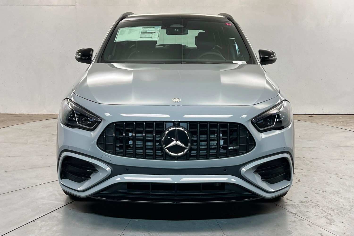 2026 Mercedes-Benz GLA front view with signature grille and LED headlights