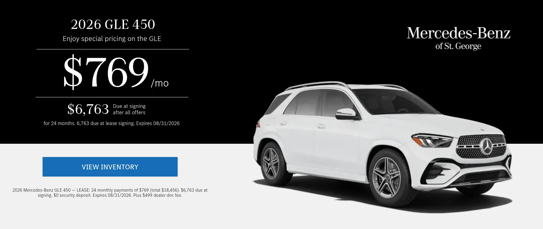 New Mercedes Special Offer