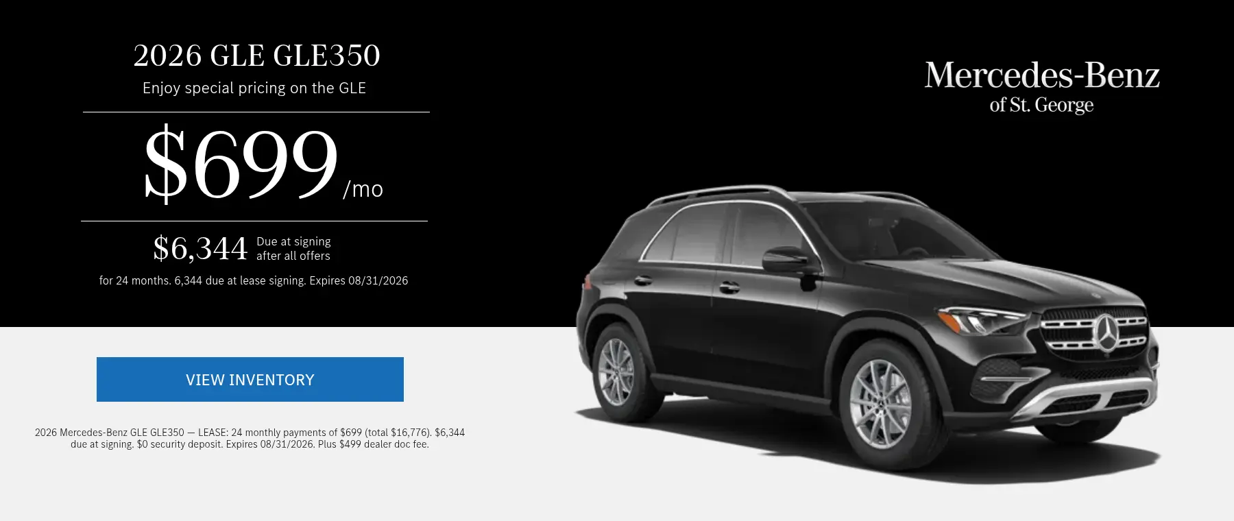 New Mercedes Special Offer