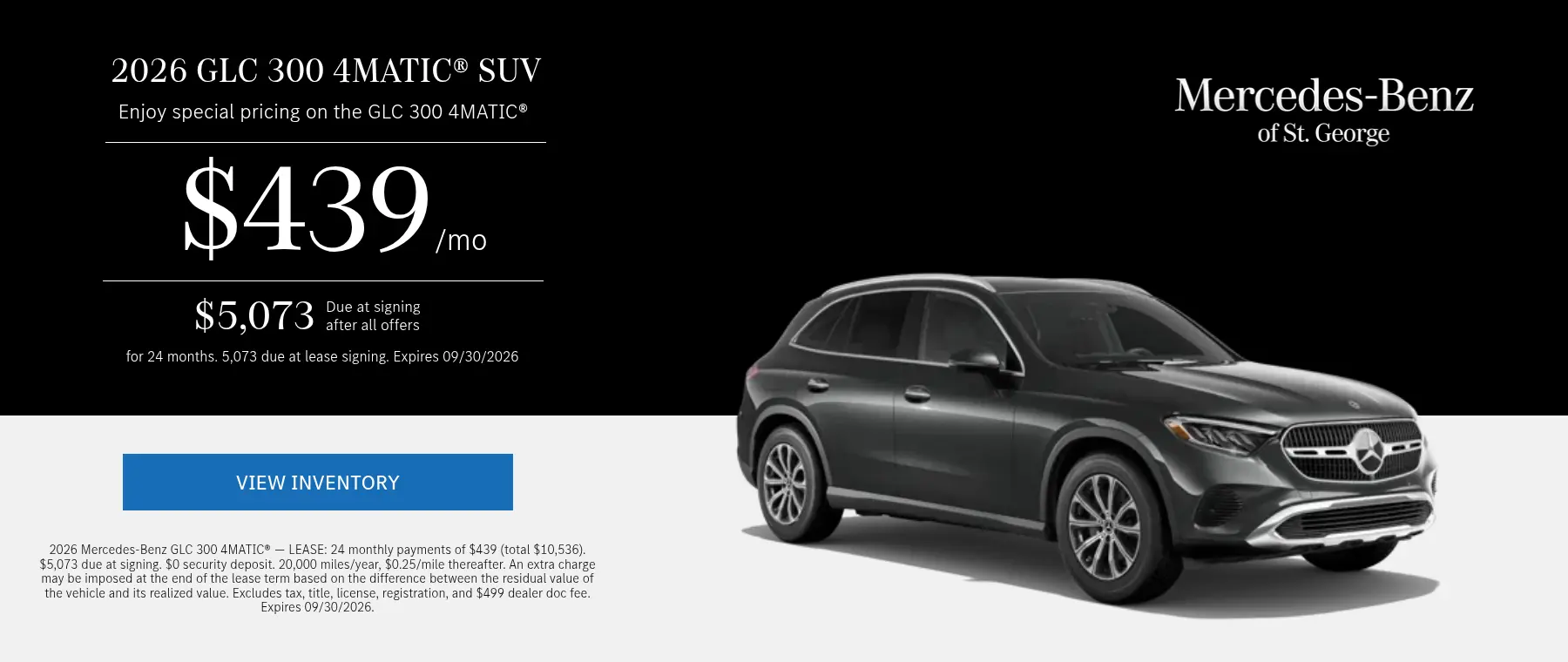 New Mercedes Special Offer